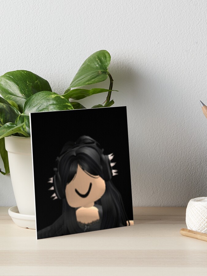 Kat's Roblox Avatar Official Merch! (Black) Postcard for Sale by MaryAnd1