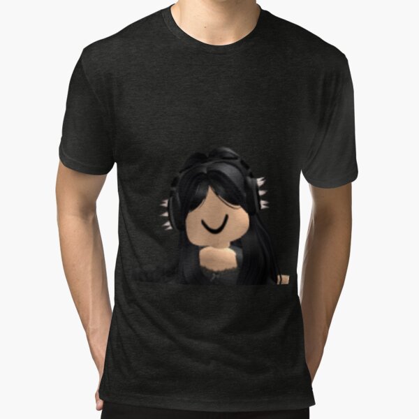 Kat's Roblox Avatar Official Merch! (Black) Postcard for Sale by MaryAnd1