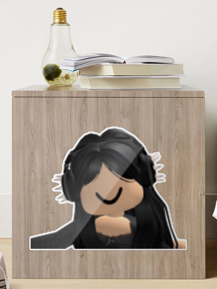 Kat's Roblox Avatar Official Merch! (Black) Postcard for Sale by MaryAnd1