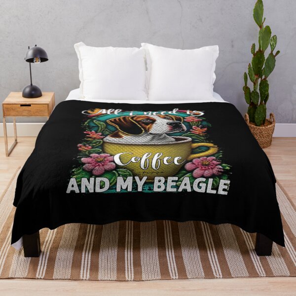 Item preview, All I need is coffee and my beagle coffee and dog lover designed and sold by Trendy Valley .