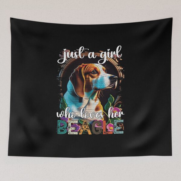 Item preview, Just a girl who loves her beagle dog lover designed and sold by Trendy Valley .