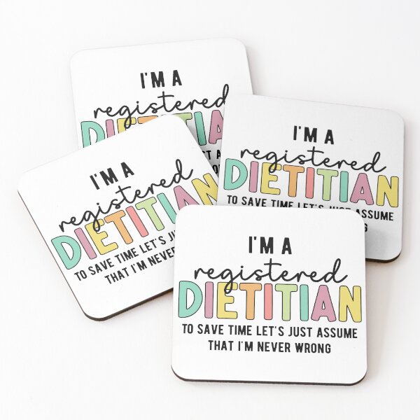 Item preview, RD Registered Dietitian Funny Sayings  | RD Gifts | Funny Gifts for Registered Dietitians designed and sold by Violet Treasures.