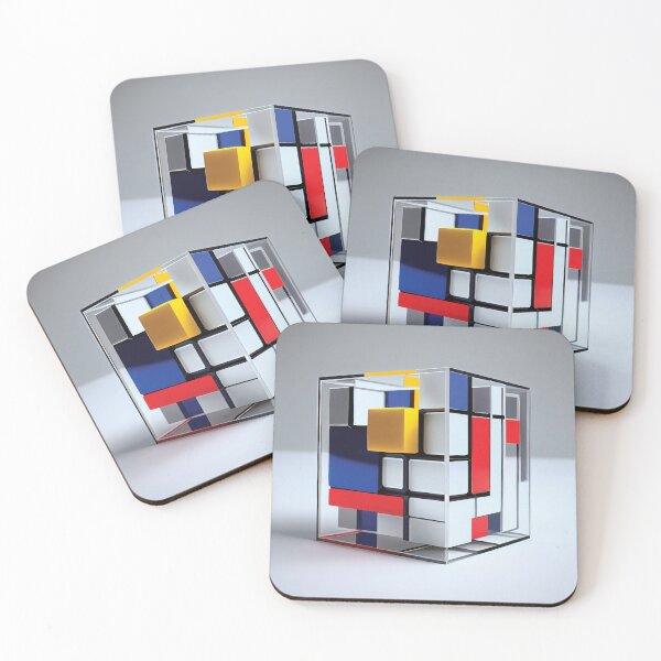 Item preview, Mondrian 3d. designed and sold by DGtaLrtcom.