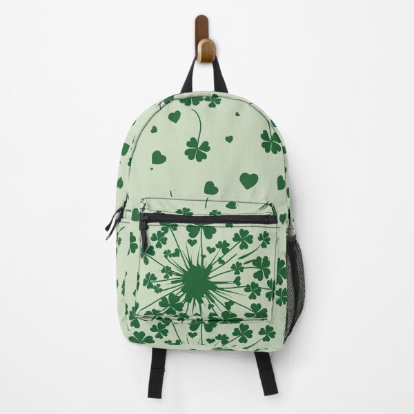 Item preview, Irish Blessings Dandelion Blowing Shamrocks designed and sold by OliviaGbyKyro.