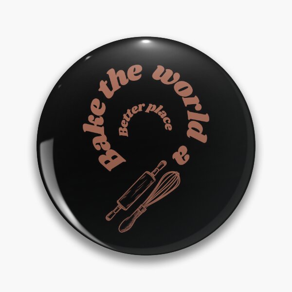 Item preview, Bake the world a better place designed and sold by Speckledfrog.