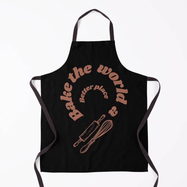 Item preview, Bake the world a better place designed and sold by Speckledfrog.