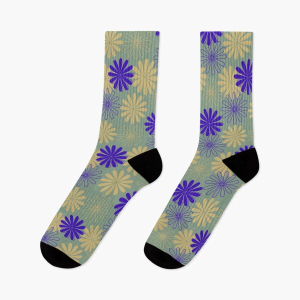 Item preview, Minimalist Daisies Floral Surface Pattern designed and sold by PBJArt.