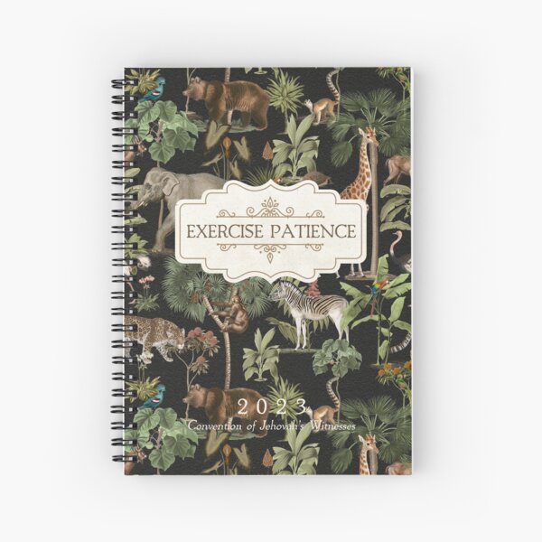EXERCISE PATIENCE (JUNGLE) Spiral Notebook