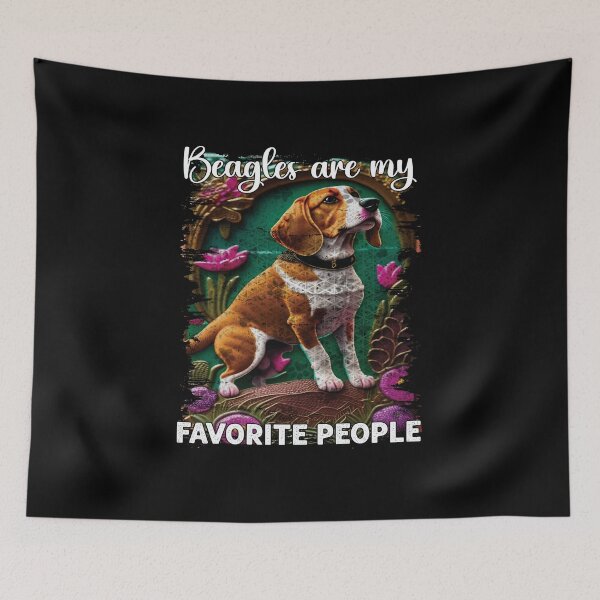 Item preview, Funny Beagles Are My Favorite People Beagle Lover  designed and sold by Trendy Valley .