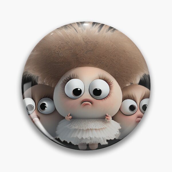 Item preview, Three Googly Ballerinas designed and sold by MTJ-Mushrooms.