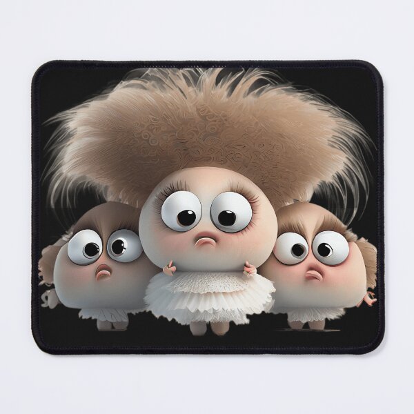 Item preview, Three Googly Ballerinas designed and sold by MTJ-Mushrooms.