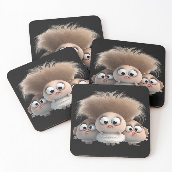 Item preview, Three Googly Ballerinas designed and sold by MTJ-Mushrooms.