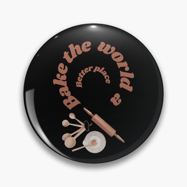 Item preview,    Bake the world a better place designed and sold by Speckledfrog.