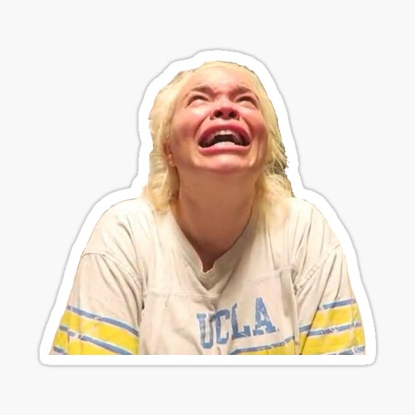 Trisha Paytas Crying Youtube Sticker