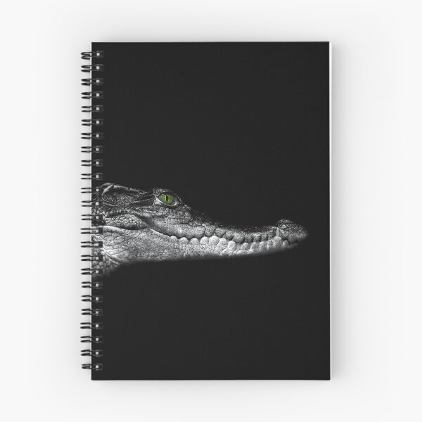 Item preview, Crocodile: portrait on black designed and sold by marusya1.