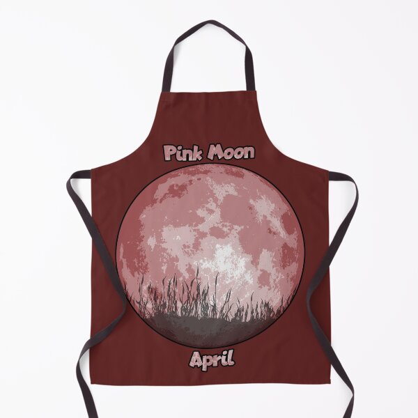 Artikelvorschau, Rosafarbener Vollmond (April) entworfen und verkauft von SolidEarthArt.