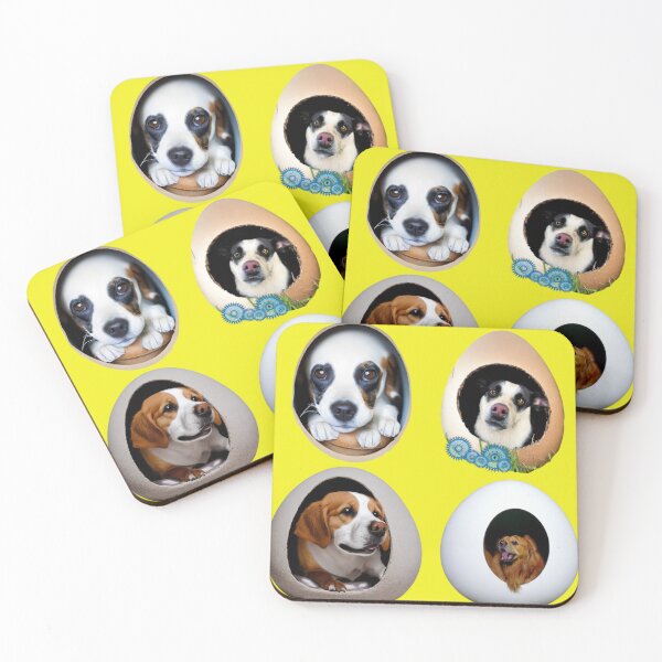 Item preview, Cute dogs in the eggs designed and sold by CzartyMarty.