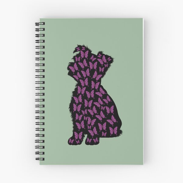 Item preview, Yorkshire Terrier Dog Silhouette with Butterflies designed and sold by SeasonalDogs.