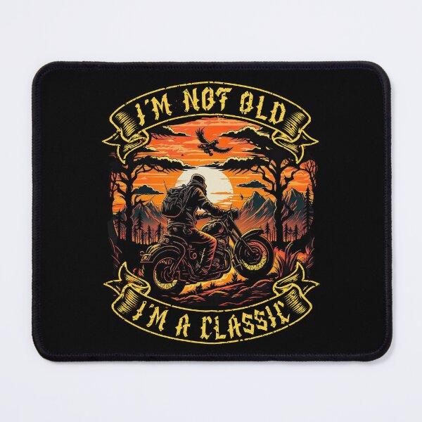 Item preview, I M Not Old I M A Classic Motorcycle Man designed and sold by druckfun.