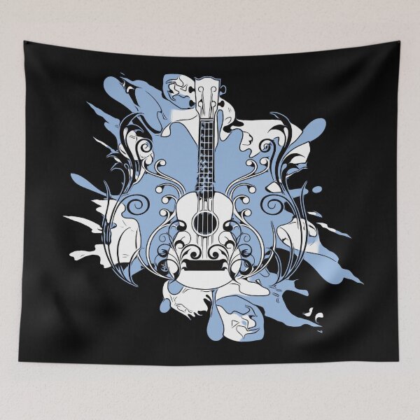 Item preview, Ukulele pop art designed and sold by piesdesignart.