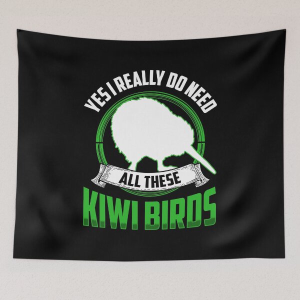 Item preview, Necesito estos pájaros kiwi neozelanda pájaro kiwi designed and sold by madgrfx.