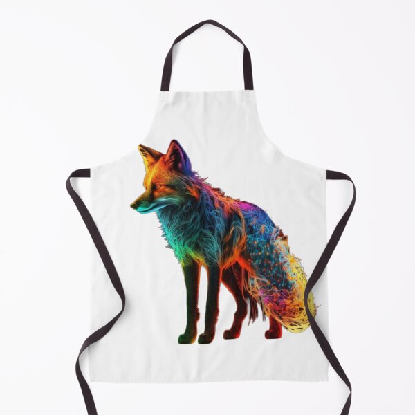 Artikelvorschau, Wundervoller und farbenfroher Fuchs – leuchtende Kunst entworfen und verkauft von GloriousArtSKD.