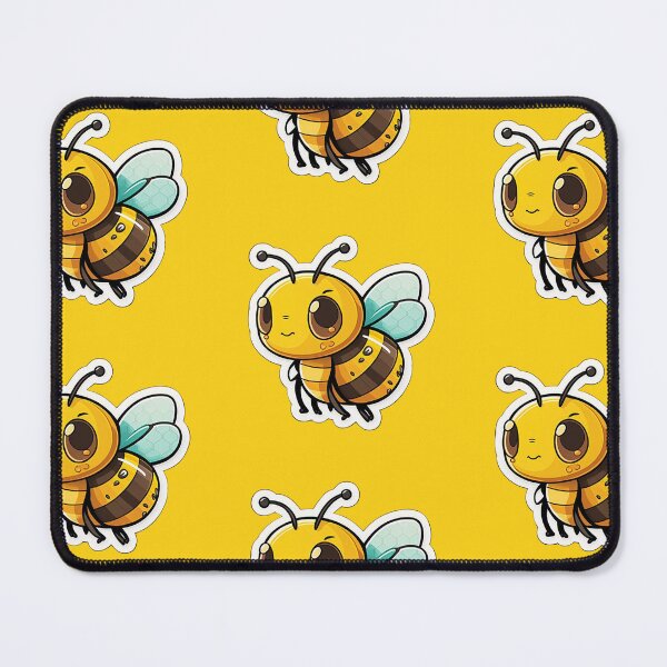 Item preview,  Cute Honeybee Die-Cut Cartoon Sticker in Pokemon Style designed and sold by kfir marco.