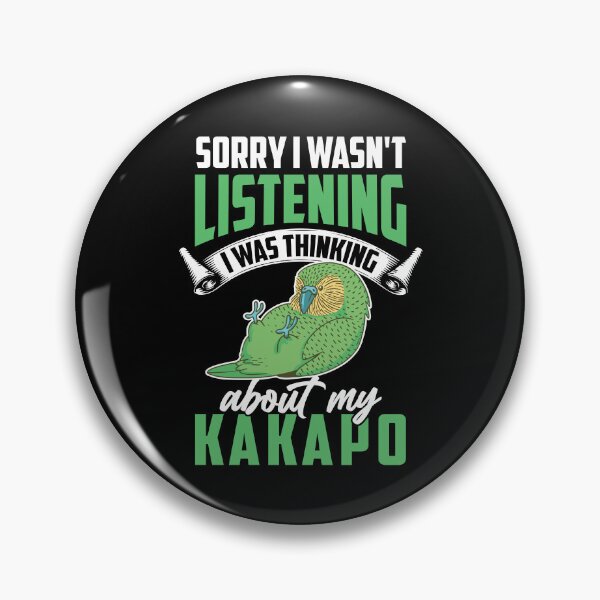 Item preview, Kakapo I was distracted flightless kakapo designed and sold by madgrfx.