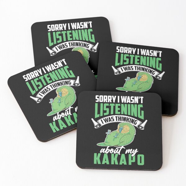 Item preview, Kakapo I was distracted flightless kakapo designed and sold by madgrfx.
