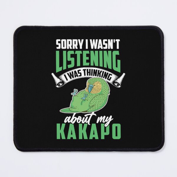 Item preview, Kakapo I was distracted flightless kakapo designed and sold by madgrfx.