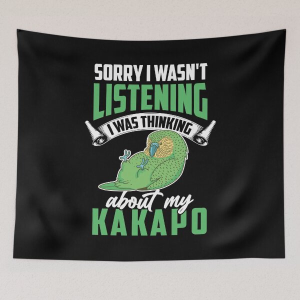 Item preview, Kakapo I was distracted flightless kakapo designed and sold by madgrfx.