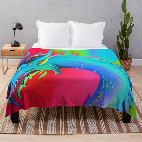 Item preview, Popculture Popart Trippy Dragon  designed and sold by ShopSunday.