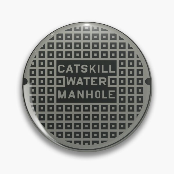 Item preview, Uncovering Brooklyn's Hidden History: The Catskill Water Manhole Cover in Prospect Heights designed and sold by URDesignHere.
