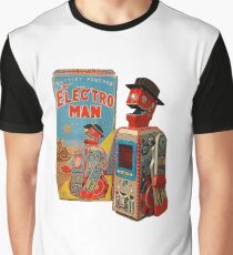 Electro Man Robot Vintage Japanese 50s- 60s Graphic T-Shirt