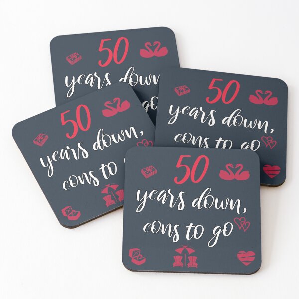 Item preview, 50th wedding anniversary designed and sold by Kast25.