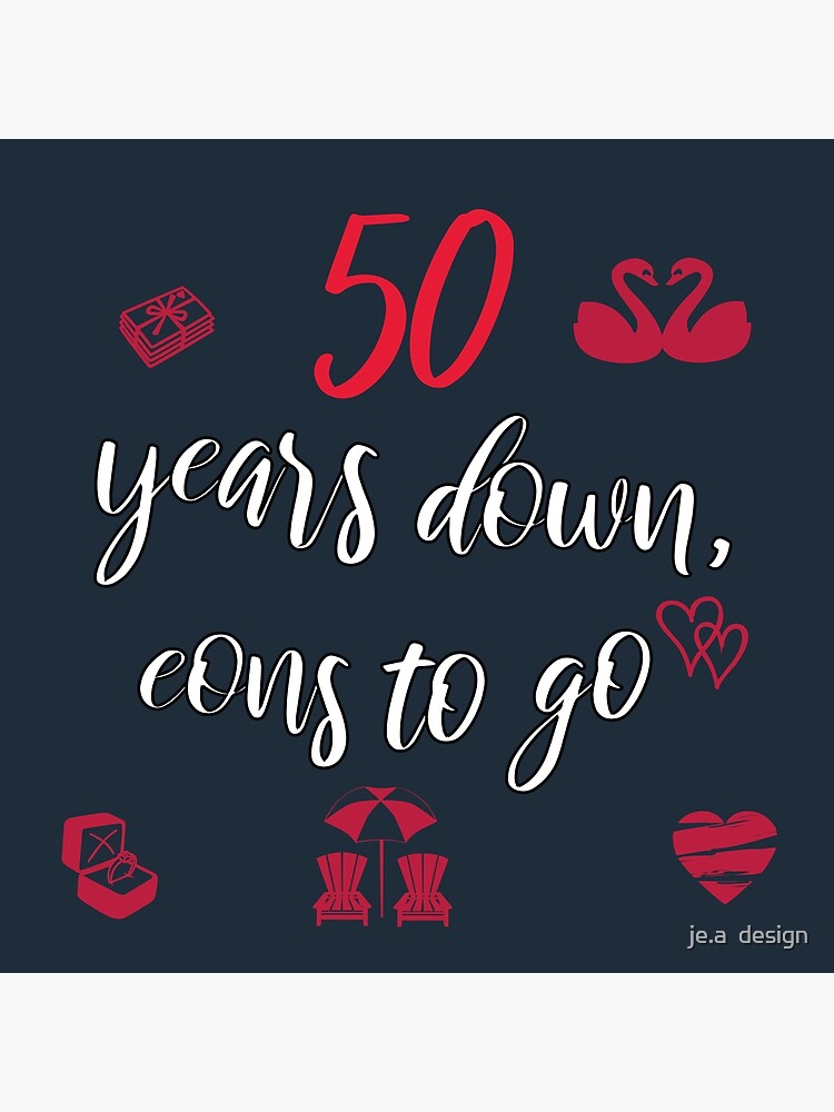 50th wedding anniversary | Greeting Card