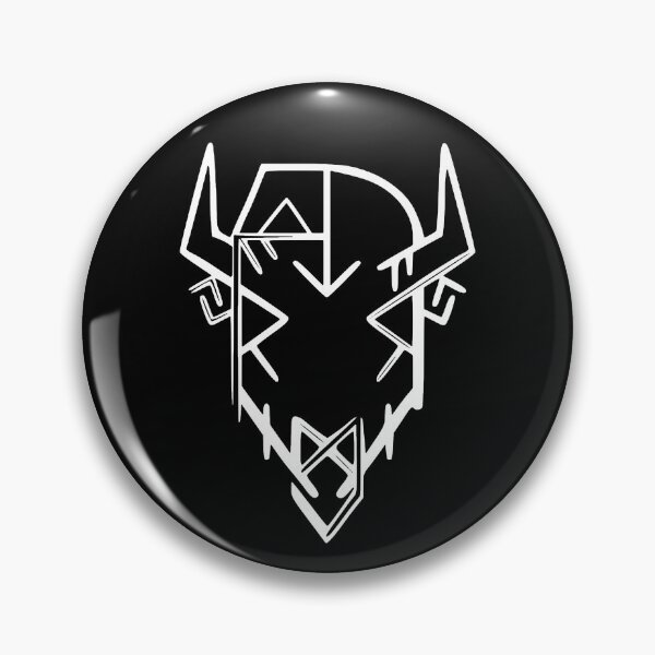 Item preview, Viking Runic Bison Head - American Buffalo Head designed and sold by Hunterbone.