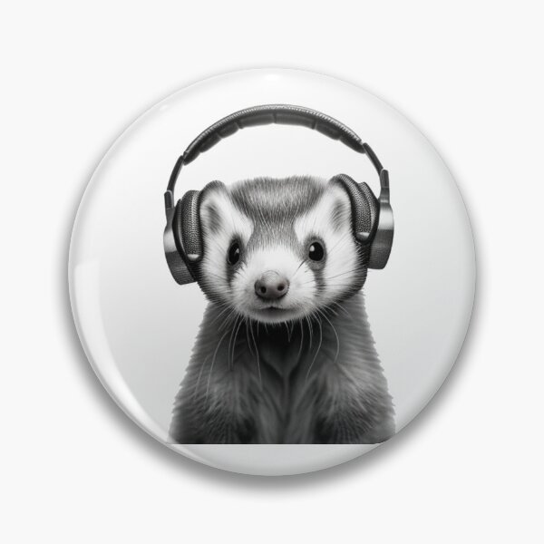 Artikelvorschau, Frettchen liebende Musik entworfen und verkauft von thefinchington.