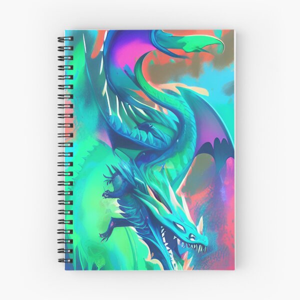 Item preview, Colorful Hippie Popculture Popart Trippy Dragon  designed and sold by ShopSunday.