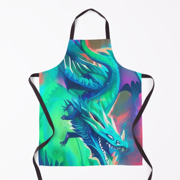Item preview, Colorful Hippie Popculture Popart Trippy Dragon  designed and sold by ShopSunday.