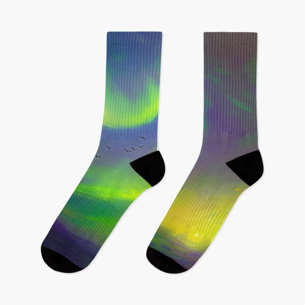 Item preview, A Flock of Seagulls - Aurora Borealis designed and sold by Kawaii Girl.