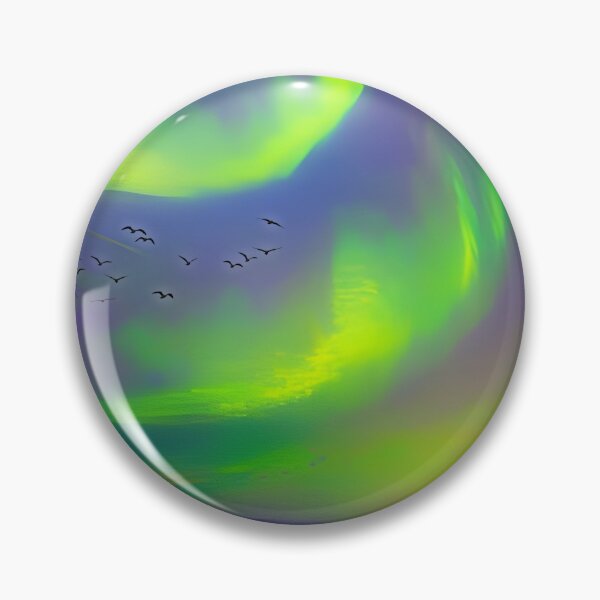 Item preview, A Flock of Seagulls - Aurora Borealis designed and sold by Kawaii Girl.