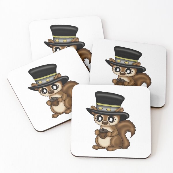 Item preview, Squirrel with Cylinder Hat designed and sold by Pezi-Creation.