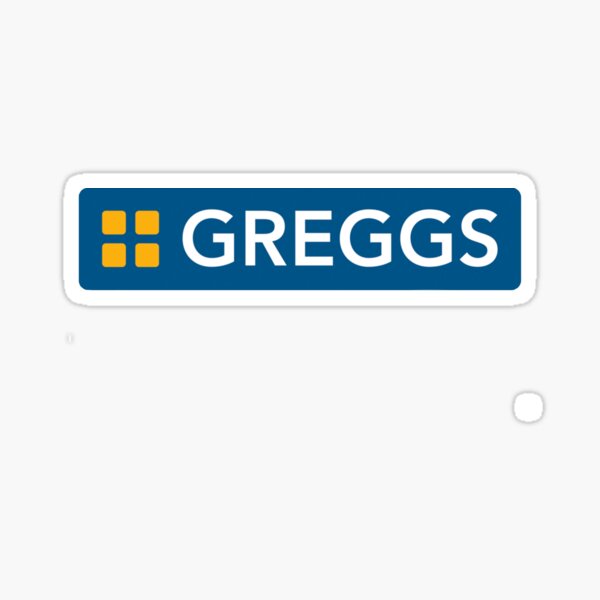 Greggs logo Sticker