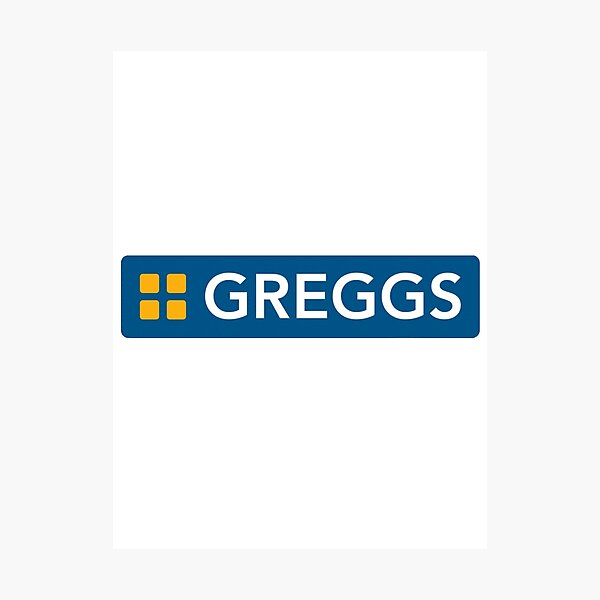 Greggs logo Photographic Print