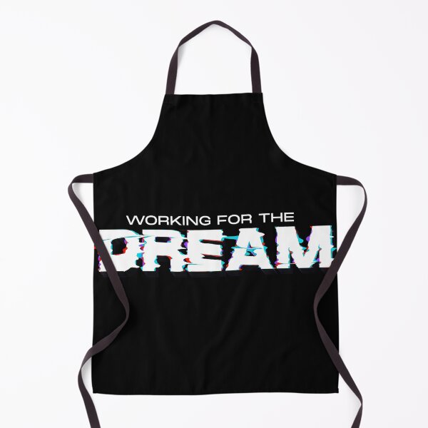 Item preview, Working for dream t-shirt design designed and sold by teedesigndaily.