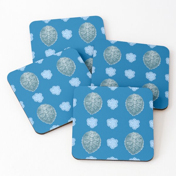 Item preview, sea turtle & coral designed and sold by Happyoninside.