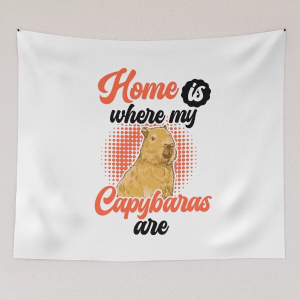 Item preview, Capybara is my home capybara designed and sold by madgrfx.