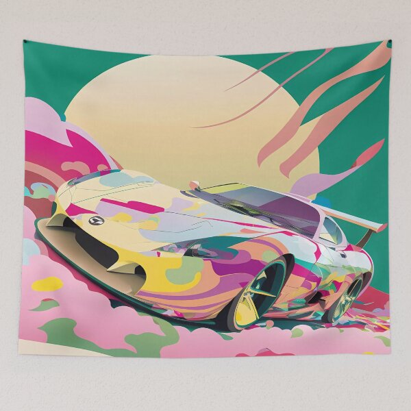 Item preview, Abstract Racecar designed and sold by Esoteric Designs.