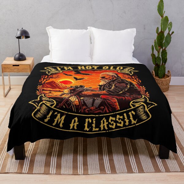 Item preview, I M Not Old I M A Classic Motorcycle Man designed and sold by druckfun.